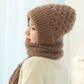 🎄Christmas Sale - 50%OFF🎁Winter Versatile Knitted Hooded Scarf for Women🔥