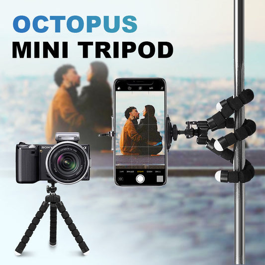 🎄Christmas Hot Sale 50% OFF🔥Flexible Mini Octopus Tripod