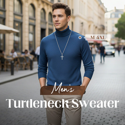 🧵 NOW 60% OFF! ✨ Premium men's cashmere sweater — butter-soft and breathable, a versatile style for the office or casual wear. 🍂📦