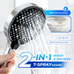 🔥Limited-Time 50% OFF🔥🚿 High-Pressure Adjustable Rainfall Shower Head – 360° Tilt, Easy Clean Surface, Compatibility with Standard Shower Hoses 💧