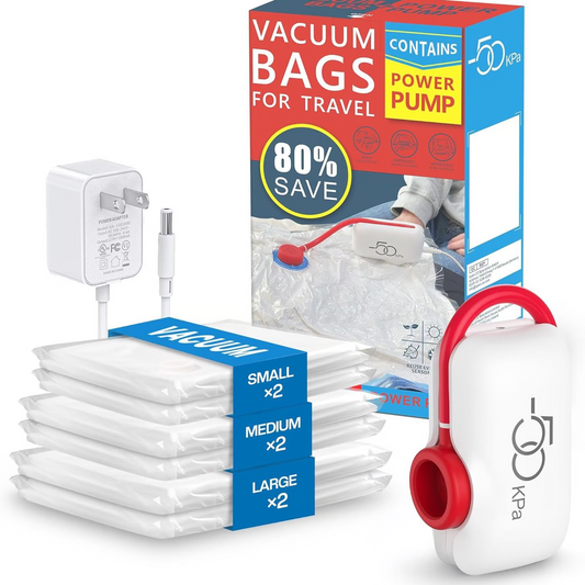 ⏰2025 News 70% discount Limited time🔥USB Electric Vacuum Compression Bag - Save space and travel light!