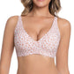 Leopard print Hot Sale🔥10,000+ Sold This Week💕 Jelly Wireless Womens Comfortable Wireless Bras Push Up Bralettes Seamless Tshirts Bras Deep V Everyday Bras