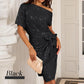 💗Limited-Time Free Ship💗 Women's One Shoulder Sequin Sparkling Party Club Dress