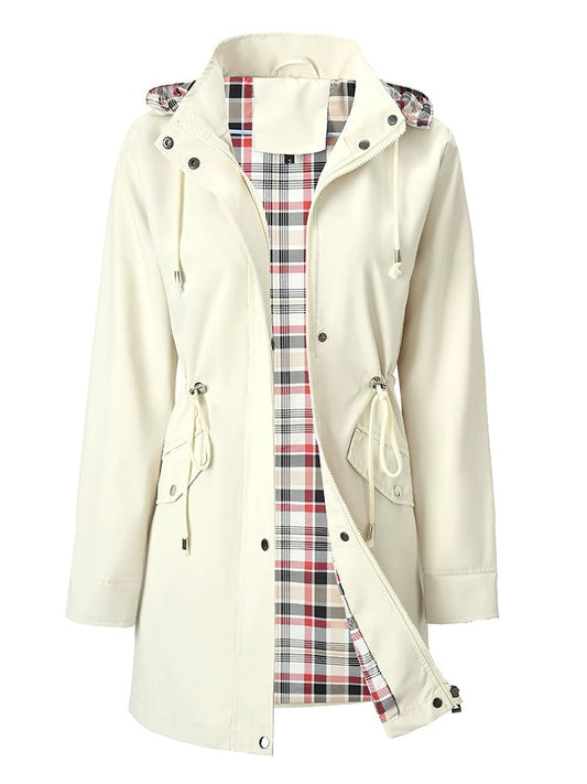 🍂Autumn Hot Sale 50%💗🧥Ultimate Plaid Waterproof Jacket for Women🍃