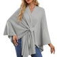 🔥 LAST DAY PROMOTION - 50%OFF 🔥Women’s Cross Front Shawl Wrap
