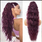 💜 LAST DAY PROMOTION - 50%OFF💜Curly Wavy Frizzy Hair Extension with Ponytail