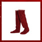 ⚡Flash Sale🏆#1 Best Seller ⏰ 💕Velvety Knee Socks For Christmas❄️🎅