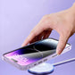 For iPhone Titanium Alloy Double-sided Glass All-inclusive Phone Case