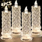✨Limited-Time Free Ship ✨ LED Crystal Candle Lights- Romantic Tabletop Night Lights