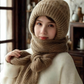 🎄Christmas Sale - 50%OFF🎁Winter Versatile Knitted Hooded Scarf for Women🔥