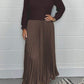 💖LAST DAY PROMOTION - 50%OFF 💖 Women's Solid Color Long Sleeve Jumper & Pleated Bottom Dress