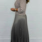 💖LAST DAY PROMOTION - 50%OFF 💖 Women's Solid Color Long Sleeve Jumper & Pleated Bottom Dress