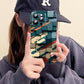 3D Visual Effects Geometric Block Phone Case For iPhone