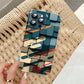 3D Visual Effects Geometric Block Phone Case For iPhone