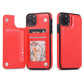 Premium Phone Case With Card Compartment - Shockproof Protection For All Iphone Models