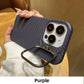 Magnetic Phone Case with Carbon Fiber Texture for iPhone Series