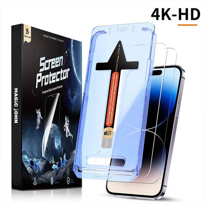 New Super Upgrade 🎉HD/Anti-Peeping Tempered Glass Screen Protector with Auto-Alignment Kit