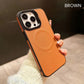 Leather Magnetic Phone Case with Kickstand