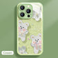 Durable Stylish Adorable Bear Phone Case for iPhone
