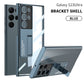 Transparent Plating Bracket Case Cover For Samsung Galaxy S23