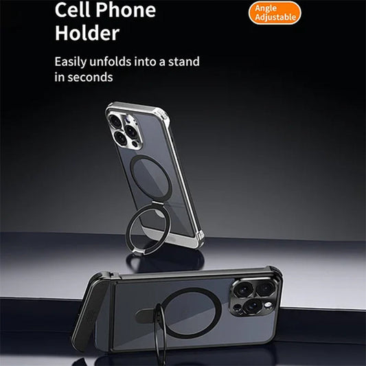 Aluminum Alloy multifunctional ultra-thin invisible bracket mobile phone case