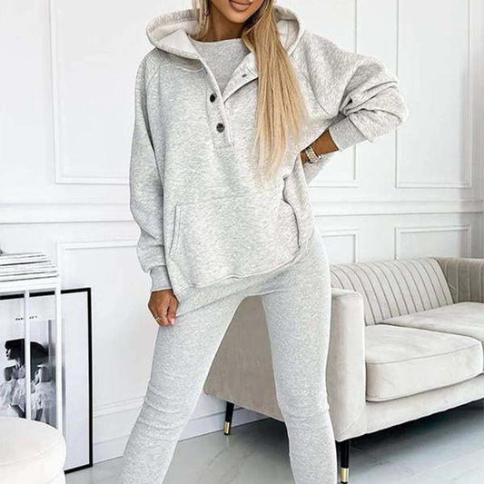 💗LAST DAY PROMOTION - 50%OFF 💗 Hooded Casual and Comfortable Sweatshirt Suit
