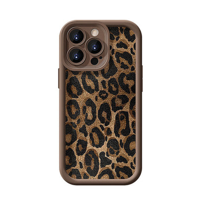 🎅Christmas Specials 🎁🎄Leopard Print Case for iPhone with Lanyard