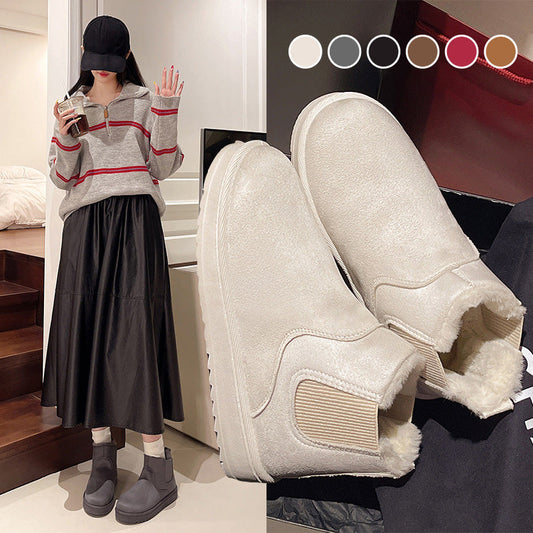 ⚡Xmas Sale🥾Women's Thick Sole Warm Snow Ankle Boots💖