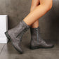 🔥Last Day Special Price🔥🍂Women's Round Toe Side Zipper Boots