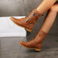 🔥Last Day Special Price🔥🍂Women's Round Toe Side Zipper Boots