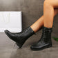🔥Last Day Special Price🔥🍂Women's Round Toe Side Zipper Boots