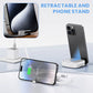 3 in 1 Portable Retractable Fast Charging Cable