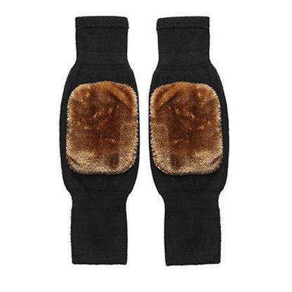 🔥BIG SALE💷Universal Cold Protection Thickened Faux Furred Knee Pads