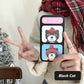 🐼🐼🐼Cute Shockproof Phone Case with Folding Stand