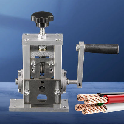 👍Good Tool - 🔥1-20mm Diameter Manual Wire Stripping Machine