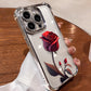 🎁2025 TIKTOK HOT SALE🔥Anti-Drop Red Rose Phone Case for iPhone 13-16 Series