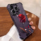 🎁2025 TIKTOK HOT SALE🔥Anti-Drop Red Rose Phone Case for iPhone 13-16 Series