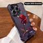🎁2025 TIKTOK HOT SALE🔥Anti-Drop Red Rose Phone Case for iPhone 13-16 Series