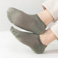 🔥Men's Solid Color Mesh Socks – Breathable, Moisture-Wicking for All-Day Comfort