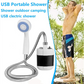 🚿Stay Fresh Outdoors✨Portable Camping Shower with Adjustable Flow – For Easy & Convenient Outdoor Cleaning!