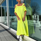 🏖️Summer Specials🌴Women's Casual Cold Shoulder Maxi Dress
