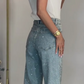 🔥 LAST DAY PROMOTION - 50%OFF 🔥Straight leg jeans with rhinestones