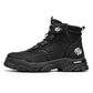 ⏰Men's outdoor swivel buckle work shoes（Waterproof, Anti-slip,Comfortable and Breathable）