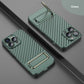 Metallic Invisible Stand Phone Case Cover for iPhone
