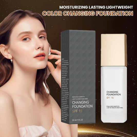 🎁 LAST DAY PROMOTION !!🔥-🌟Moisturizing Color-Changing Foundation • Lightweight • 24 Hr Stay-True Coverage