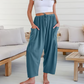 【💥Final 3-hour Preferential Deal 💥】💥Summer Hot Sale 50% OFF☀️Women's Linen Wide Leg Pants with Pockets
