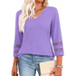 💥Last Day Special Sale 49% OFF💝2025 New Womens 3/4 Length Sleeve Tops Trendy V Neck T Shirts