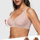 Leopard print Hot Sale🔥10,000+ Sold This Week💕 Jelly Wireless Womens Comfortable Wireless Bras Push Up Bralettes Seamless Tshirts Bras Deep V Everyday Bras