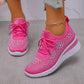 💎Gleaming 50% OFF💎Rhinestone-Embellished Breathable Mesh Sneakers - Step into Elegance! 👟