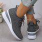 💎Gleaming 50% OFF💎Rhinestone-Embellished Breathable Mesh Sneakers - Step into Elegance! 👟